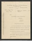 Nachlass Franz Steindachner, Brief von Ed. Dietz an Franz Steindachner (18.02.1914), Inv.Nr. 193.18, Seite 1